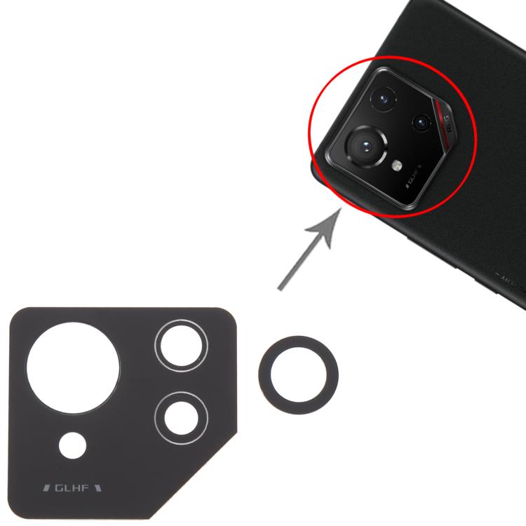For Asus ROG Phone 9 Pro 5G Back Camera Lens - Camera by buy2fix | Online Shopping UK | buy2fix