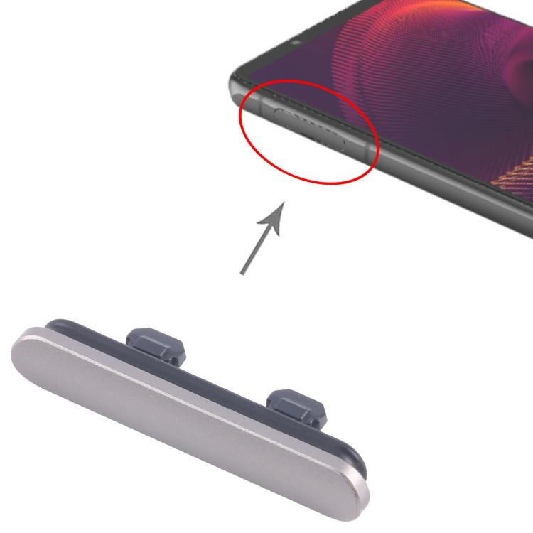 For Sony Xperia 5 III Original Dustproof Block (Silver) - Dust Plug by buy2fix | Online Shopping UK | buy2fix