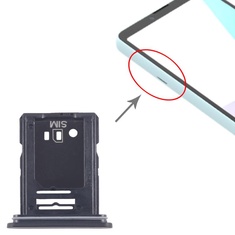 For Sony Xperia 10 VI SIM + Micro SD Card Tray (Black) - Card Tray by buy2fix | Online Shopping UK | buy2fix