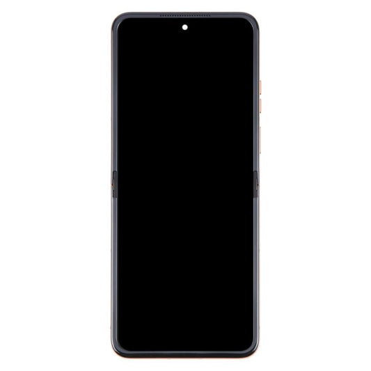 For Motorola Razr+ 2024 Original LCD Screen Digitizer Full Assembly with Frame (Gold) - LCD Screen by buy2fix | Online Shopping UK | buy2fix