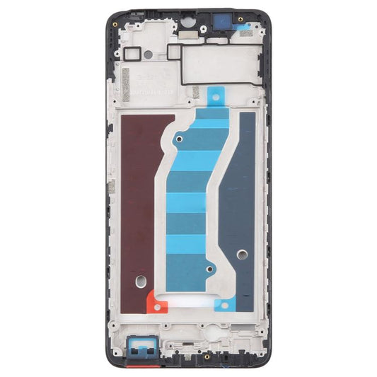 For ZTE Blade V70 Max Front Housing LCD Frame Bezel Plate (Black) - For ZTE by buy2fix | Online Shopping UK | buy2fix