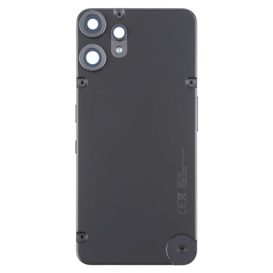 For Nothing CMF Phone 2 Pro Original Back Cover with Camera Lens Cover(Black) - For Nothing by buy2fix | Online Shopping UK | buy2fix