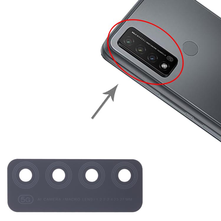 For TCL 20 XE OEM Back Camera Lens - For ZTE by buy2fix | Online Shopping UK | buy2fix