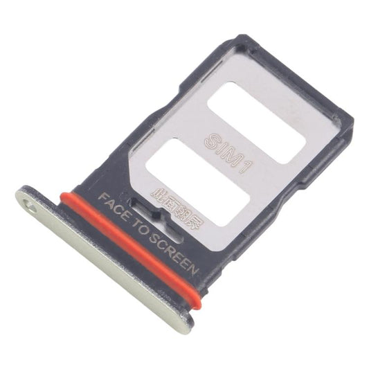 For Xiaomi 14T 5G 10pcs Original SIM Card Tray + SIM Card Tray (Green) - Card Tray by buy2fix | Online Shopping UK | buy2fix