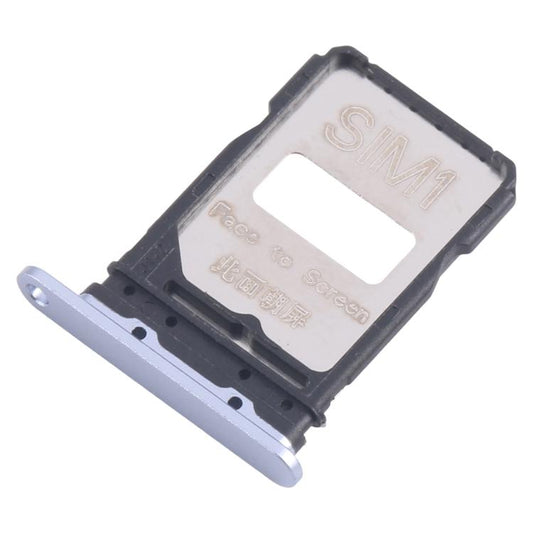 For Xiaomi Redmi K80 10pcs Original SIM Card Tray + SIM Card Tray (Blue) - Card Tray by buy2fix | Online Shopping UK | buy2fix