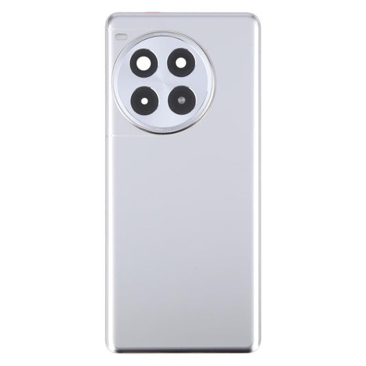 For OnePlus Ace 3 Pro PJX110 Original Glass Battery Back Cover with Camera Lens(Silver) - Back Cover by buy2fix | Online Shopping UK | buy2fix