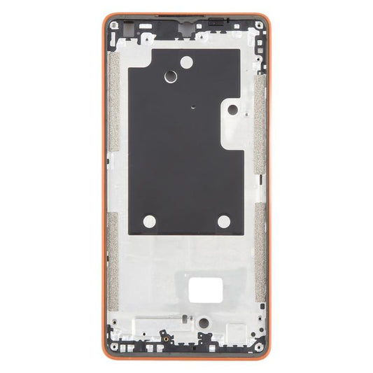 For Sony Xperia Ace III Middle Frame Bezel Plate (Orange) - Frame Bezel Plate by buy2fix | Online Shopping UK | buy2fix