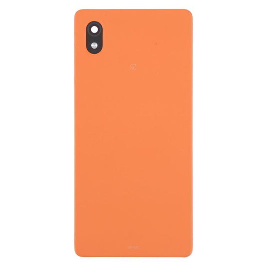 For Sony Xperia Ace III Back Cover with Camera Lens Cover(Orange) - Back Cover by buy2fix | Online Shopping UK | buy2fix