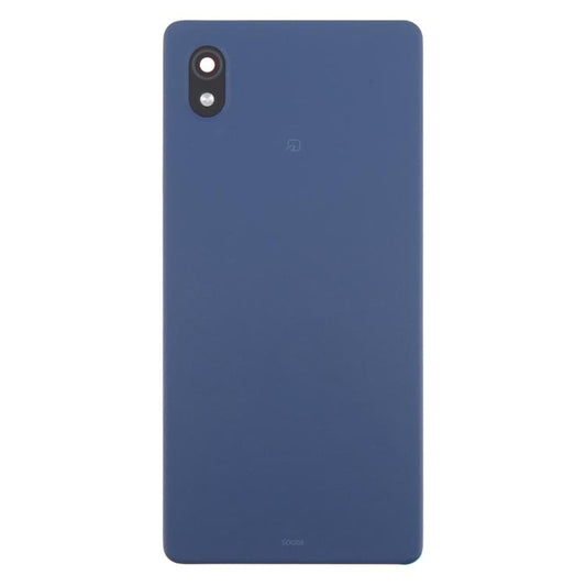 For Sony Xperia Ace III Back Cover with Camera Lens Cover(Blue) - Back Cover by buy2fix | Online Shopping UK | buy2fix