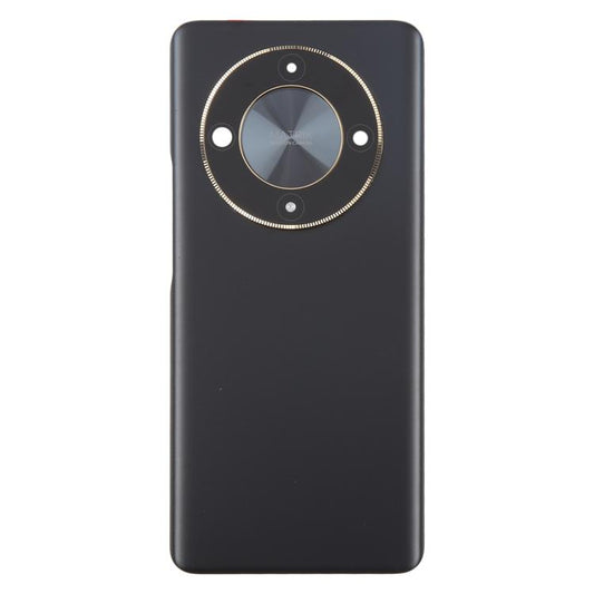 For Honor X9b Back Cover with Camera Lens Cover(Black) - Back Cover by buy2fix | Online Shopping UK | buy2fix