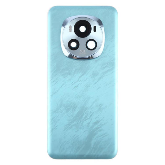 For Honor Magic6 Back Cover with Camera Lens Cover(Green) - Back Cover by buy2fix | Online Shopping UK | buy2fix