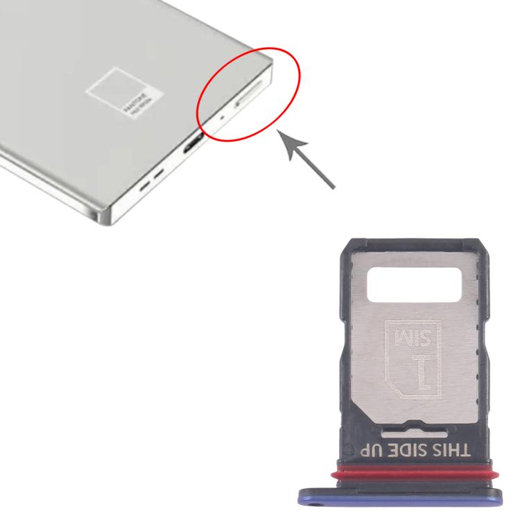 For Motorola Edge 60 Pro 10pcs Original SIM Card Tray + SIM Card Tray (Blue) - Card Socket by buy2fix | Online Shopping UK | buy2fix