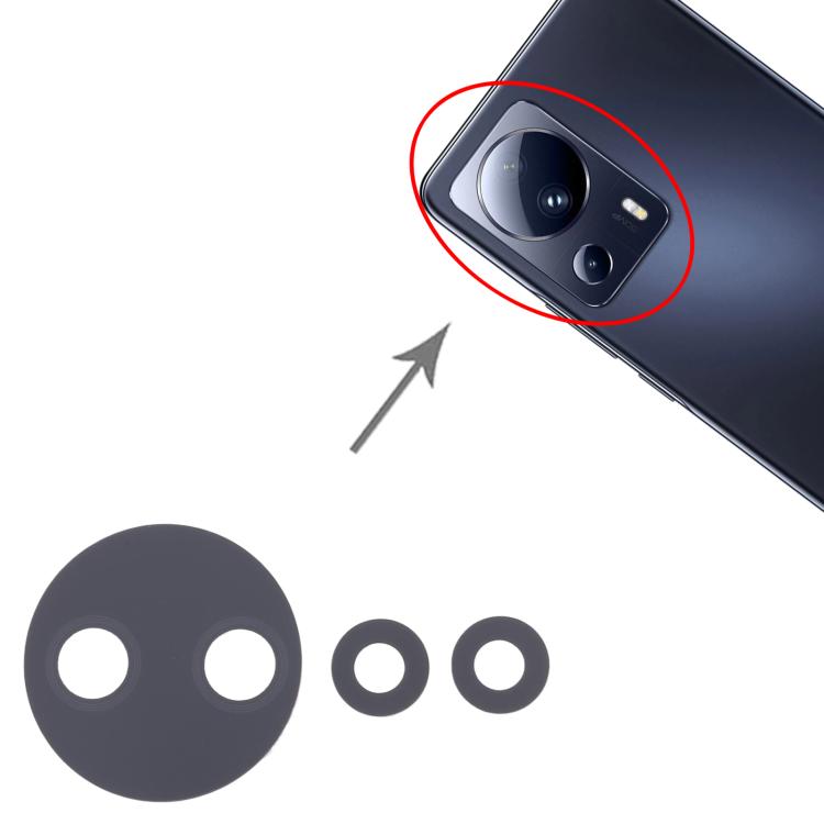 For Xiaomi Civi 2 10pcs Back Camera Lens - Camera by buy2fix | Online Shopping UK | buy2fix