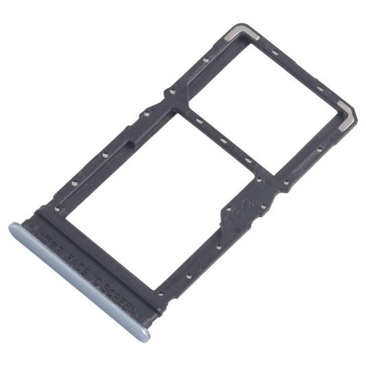 For Xiaomi Redmi 13 4G 10pcs SIM Card Tray + SIM Card Tray / Micro SD Card Tray (Blue) - Card Tray by buy2fix | Online Shopping UK | buy2fix