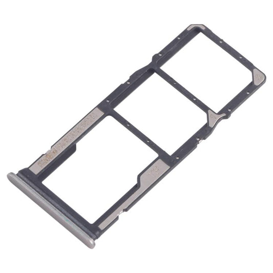 For Xiaomi Poco C75 10pcs SIM Card Tray + SIM Card Tray + Micro SD Card Tray (Gold) - Card Tray by buy2fix | Online Shopping UK | buy2fix