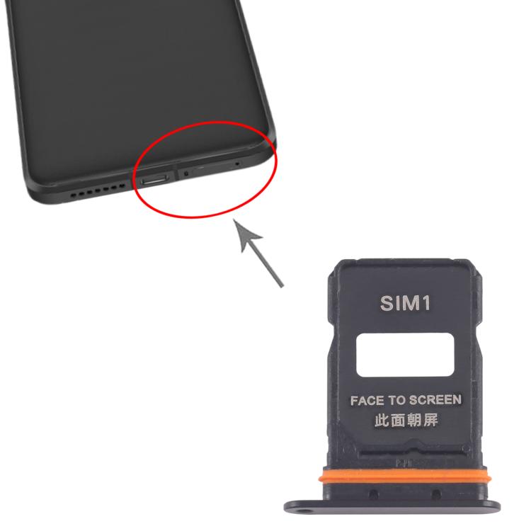 For Xiaomi 15 Ultra 10pcs SIM Card Tray + SIM Card Tray (Black) - Card Tray by buy2fix | Online Shopping UK | buy2fix