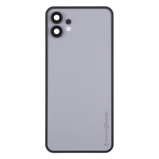 For Nothing Phone 1 Original Transparent Back Cover with Camera Lens Cover(Black) - For Nothing by buy2fix | Online Shopping UK | buy2fix