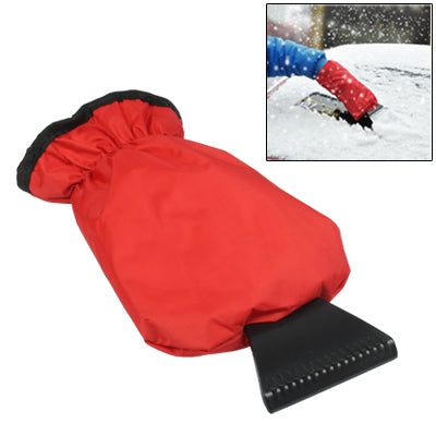 Automobile Supplies Car Snow / Ice Shovel with Protective Sleeve for Cold Winter(Red) by buy2fix