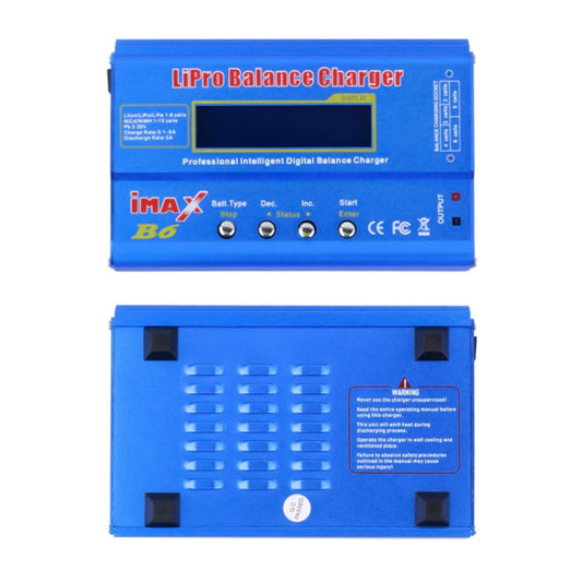 iMAX B6 Digital RC Lipo NiMH Battery Balance Charger(Blue) by buy2fix