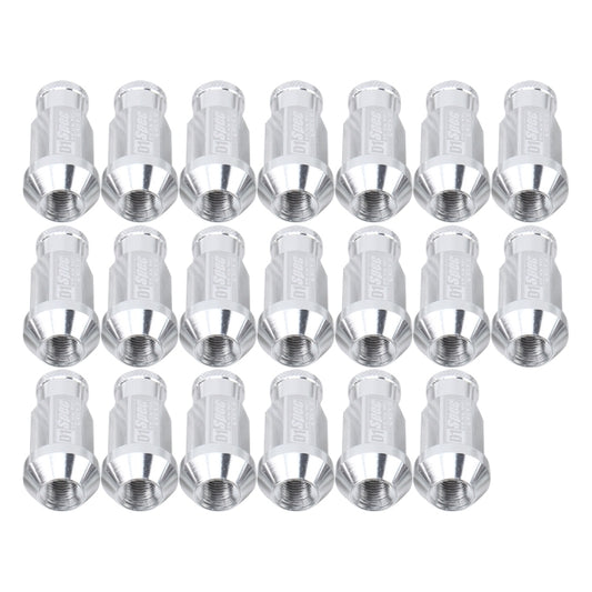 D1 Spec P1.5 M12x1.25 Racing Wheel Nut, Length: 50mm(Silver) by buy2fix