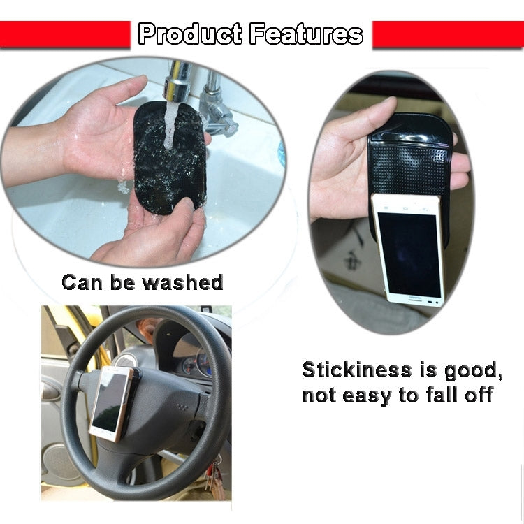 10 PCS Car Anti-Slip Mat Super Sticky Pad for Phone / GPS/ MP4/ MP3(Black) by buy2fix