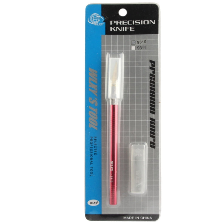 WLXY-9310, WLXY Tool Precision Knife with Replaceable Blade for Mat Carving / Scoring / Trimming, OAL: 145mm, Size: 121mm x 6mm Diameter by WLXY