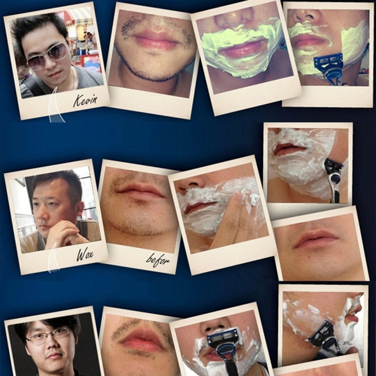 4 PCS Face Care Barber Shaving Razor Blade Refills Replacement Kit for Man by buy2fix