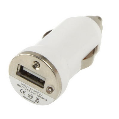 USB Car Charger for iPhone 6 & 6 Plus, iPhone 5 & 5S & 5C, iPhone 4 & 4S, iPhone 3G & 3GS, iPod Touch(White) by buy2fix