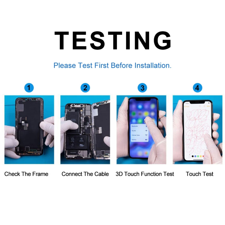 Digitizer Assembly (LCD + Frame + Touch Pad) for iPhone 4S(White) - iPhone 4/4S Parts by buy2fix | Online Shopping UK | buy2fix
