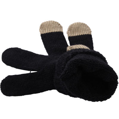 Three Fingers Touch Screen Gloves, For iPhone, Galaxy, Huawei, Xiaomi, HTC, Sony, LG and other Touch Screen Devices(Black) - Touch Gloves by buy2fix | Online Shopping UK | buy2fix