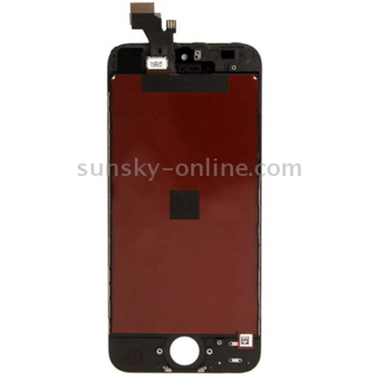 Original LCD Screen with Frame for iPhone 5 (Black) by buy2fix