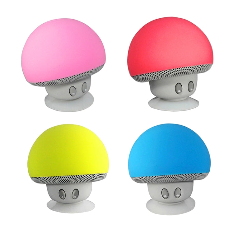 Mushroom Shape Bluetooth Speaker with Suction Holder(Blue) - Desktop Speaker by buy2fix | Online Shopping UK | buy2fix