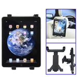 Retractable Multi-Direction Bracket Holder for iPad/iPad 2/ 7 inch~11 inch Tablet PC Clip On Car Headrest, Retractable range: 16cm~25cm(Black) - Universal Car Holders by buy2fix | Online Shopping UK | buy2fix