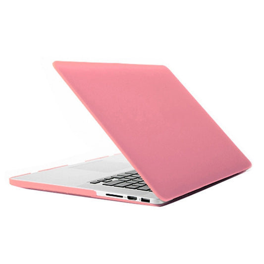 Laptop Frosted Hard Plastic Protection Case for Macbook Pro Retina 13.3 inch(Pink) by buy2fix