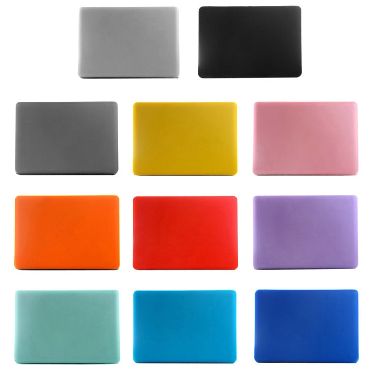 For Macbook Air 11.6 inch Frosted Hard Plastic Protection Case(Blue) by buy2fix