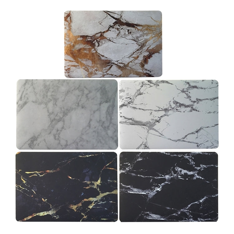 Marble Patterns Apple Laptop Water Decals PC Protective Case for Macbook Air 11.6 inch by buy2fix