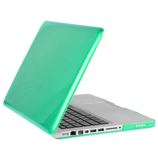 ENKAY for Macbook Pro 13.3 inch (US Version) / A1278 Hat-Prince 3 in 1 Crystal Hard Shell Plastic Protective Case with Keyboard Guard & Port Dust Plug(Green) by ENKAY