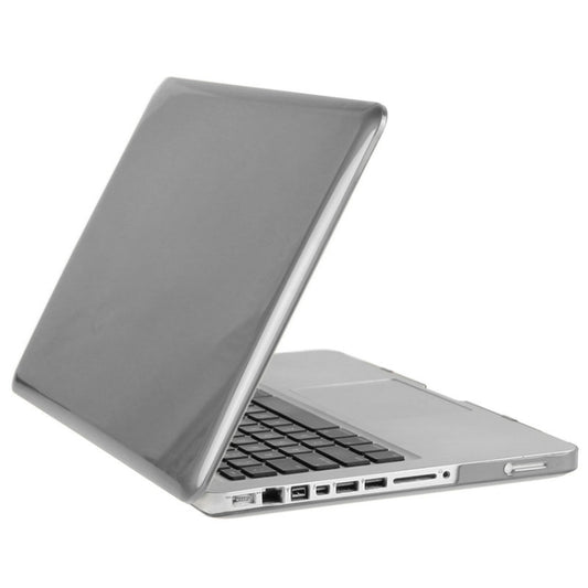 ENKAY for Macbook Pro 13.3 inch (US Version) / A1278 Hat-Prince 3 in 1 Crystal Hard Shell Plastic Protective Case with Keyboard Guard & Port Dust Plug(Grey) by ENKAY
