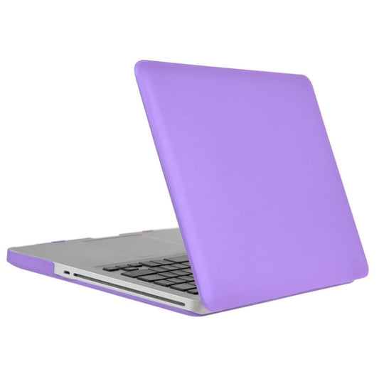ENKAY for Macbook Pro 13.3 inch (US Version) / A1278 Hat-Prince 3 in 1 Frosted Hard Shell Plastic Protective Case with Keyboard Guard & Port Dust Plug(Purple) by ENKAY