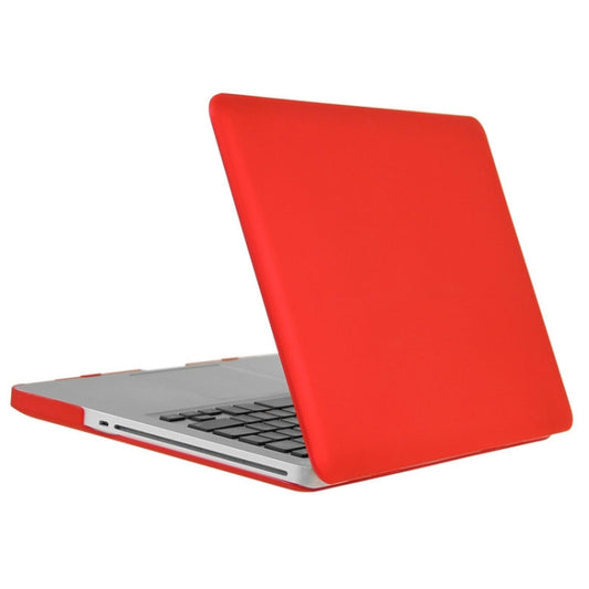 ENKAY for Macbook Pro 15.4 inch (US Version) / A1286 Hat-Prince 3 in 1 Frosted Hard Shell Plastic Protective Case with Keyboard Guard & Port Dust Plug(Red) by ENKAY