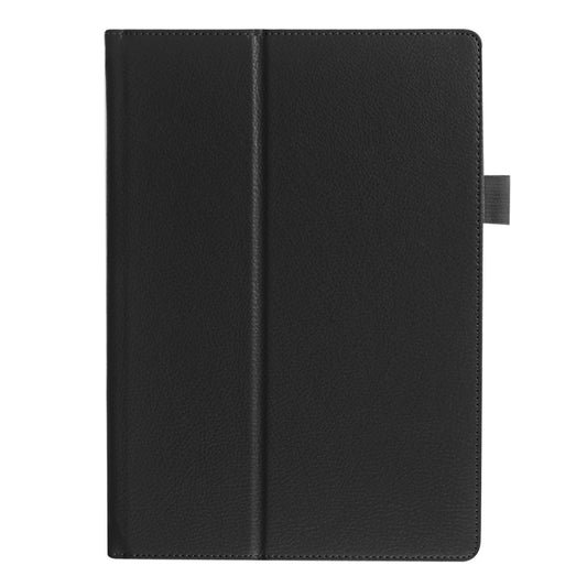 Litchi Texture Horizontal Flip Solid Color Leather Case with Holder for Lenovo TAB 2 A10-30 X30F & TAB 2 A10-70F, 10.1 inch(Black) by buy2fix