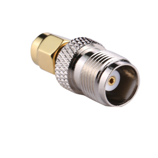 Coaxial RF RP-SMA Male to TNC Female Adapter(Silver) by buy2fix