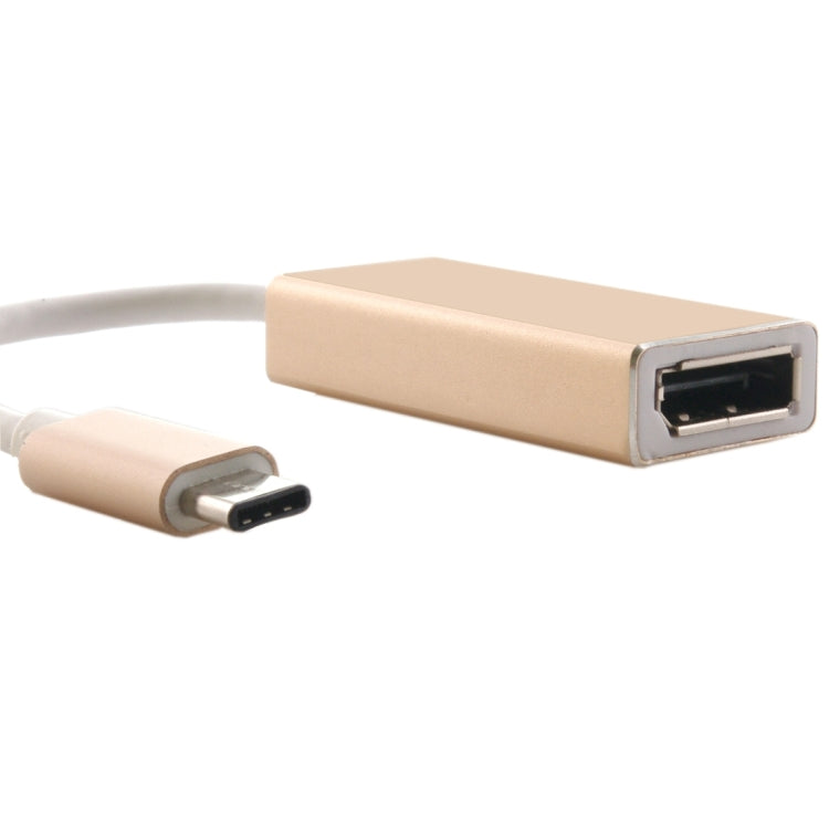 USB-C / Type-C 3.1 to Display Adapter Cable for MacBook 12 inch, Chromebook Pixel 2015, Nokia N1 Tablet PC, Length: About 10cm(Gold) by buy2fix