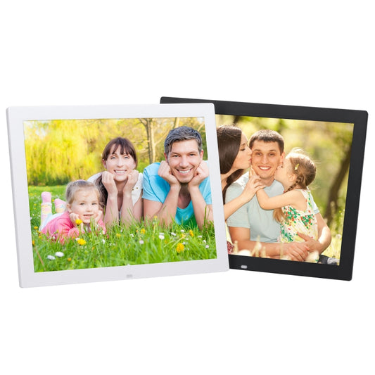 14 inch HD LED Screen Digital Photo Frame with Holder & Remote Control, Allwinner, Alarm Clock / MP3 / MP4 / Movie Player(Black) by buy2fix