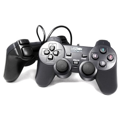 PC USB Dual Shock Twin Game Pad by buy2fix