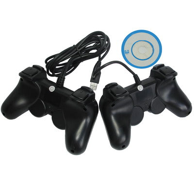 PC USB Dual Shock Twin Game Pad by buy2fix