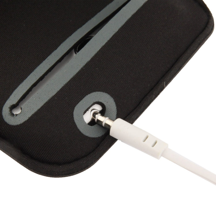 PU Sports Armband Case with Earphone Hole for Galaxy Mega 6.3 / i9200, Below 6.3 inch Phones(Black) - Other by buy2fix | Online Shopping UK | buy2fix