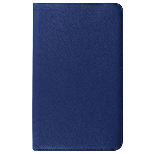 Litchi Texture Horizontal Flip Solid Color Leather Case with 360 Degrees Rotation Holder for Galaxy Tab E 9.6 / T560 / T561(Dark Blue) by buy2fix