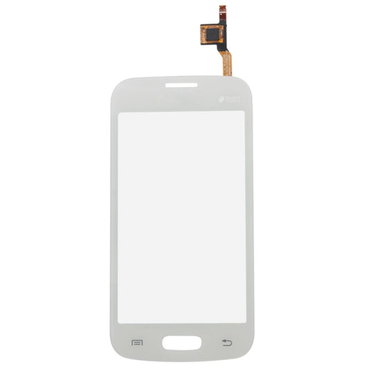 For Galaxy Star Pro / S7262 / S7260 Touch Panel (White) - Outer Glass Lens by buy2fix | Online Shopping UK | buy2fix