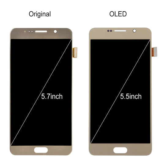 5.7 inch Original LCD Screen and Digitizer Full Assembly for Galaxy Note 5 / N9200, N920I, N920G, N920G/DS, N920T, N920A(White) - LCD Screen by buy2fix | Online Shopping UK | buy2fix